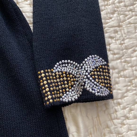 Beautiful like new Vintage St. John Evening Black Dress .  Size 12 - Picture 6 of 9